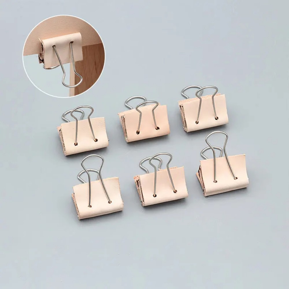 Leatherwork Clamp - 5/10pcs Leather Dovetail Clips Fixed Leather