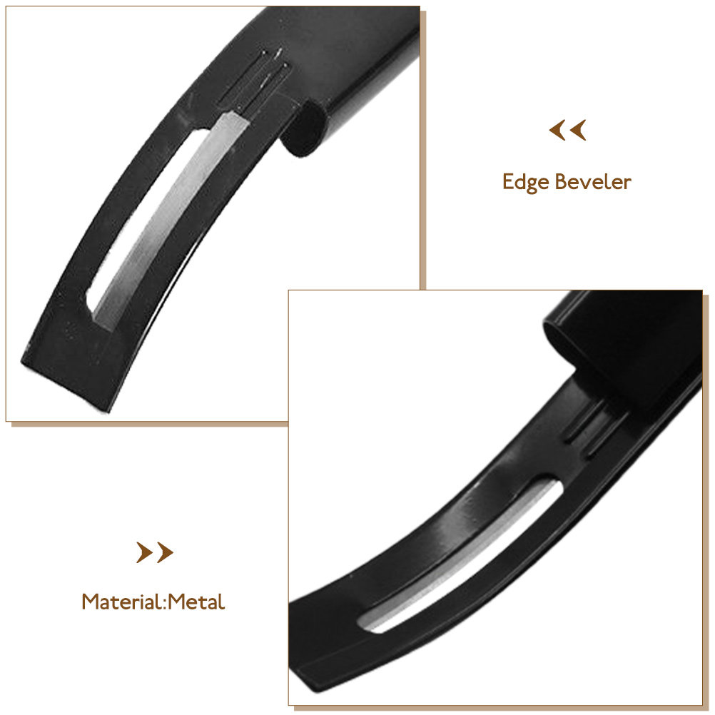 1Set Edge Skiving Beveler Tool - Leatherwork For Beginners review and price