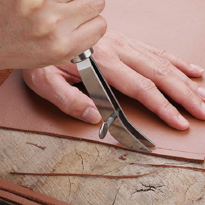 DIY Adjustable Leather Edge Cr - Groover Stitching Tool review and price