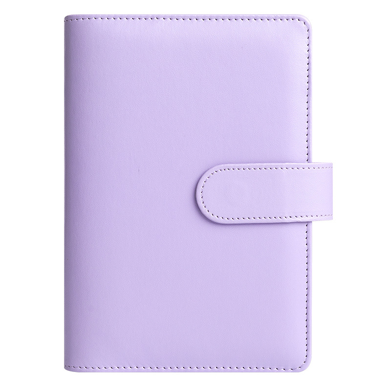 A6 Macaron PU Leather Binder N - Leather Work Notebook review and price