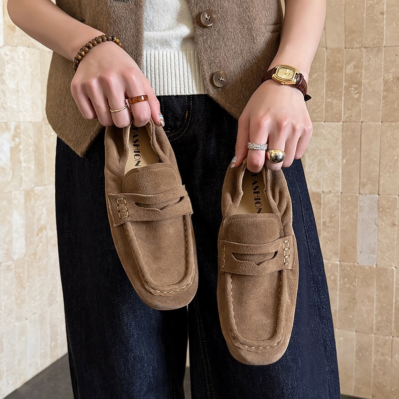 Womens Flats Spring Autumn Mul - Leather Work Flats Women review and price