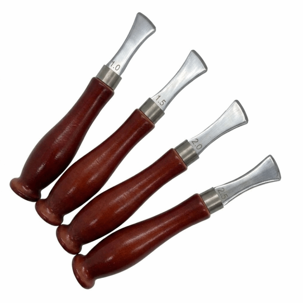 4pcs Precision Beveler Leather - Leatherwork Edge Beveler review and price