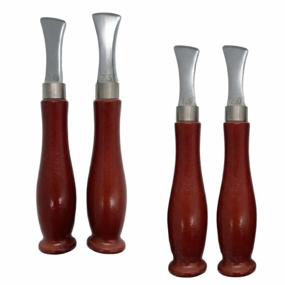 4pcs Precision Beveler Leather - Leatherwork Edge Beveler review and price