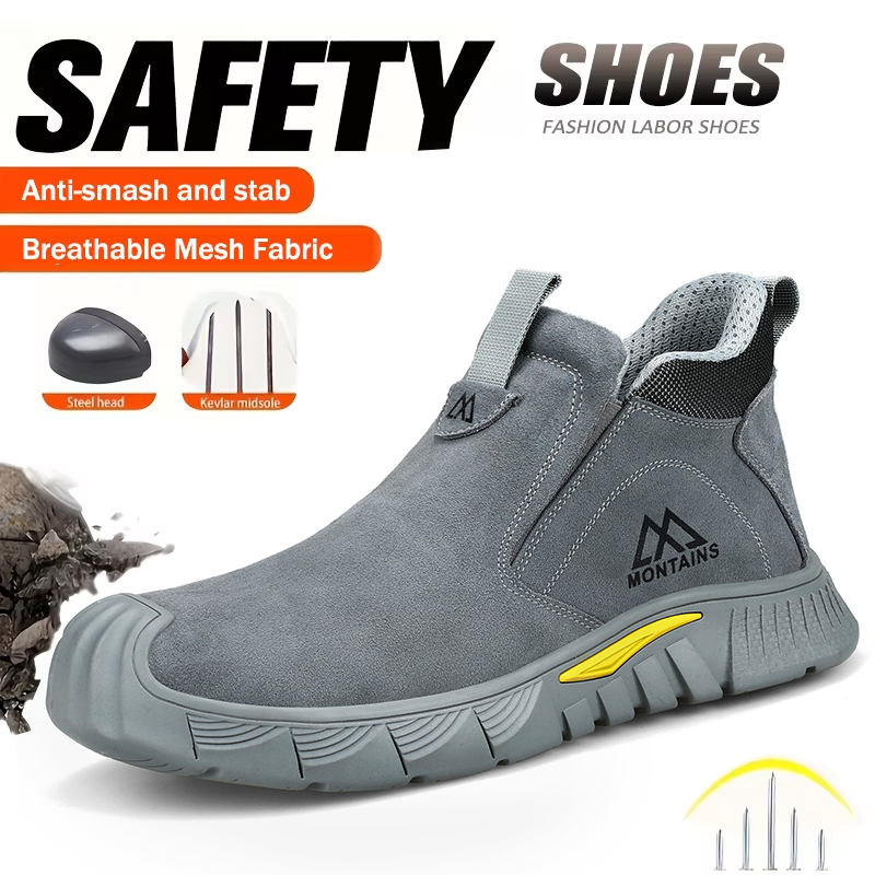 Durable Men's Safety Shoes Fas - Leather Work Factory review and price