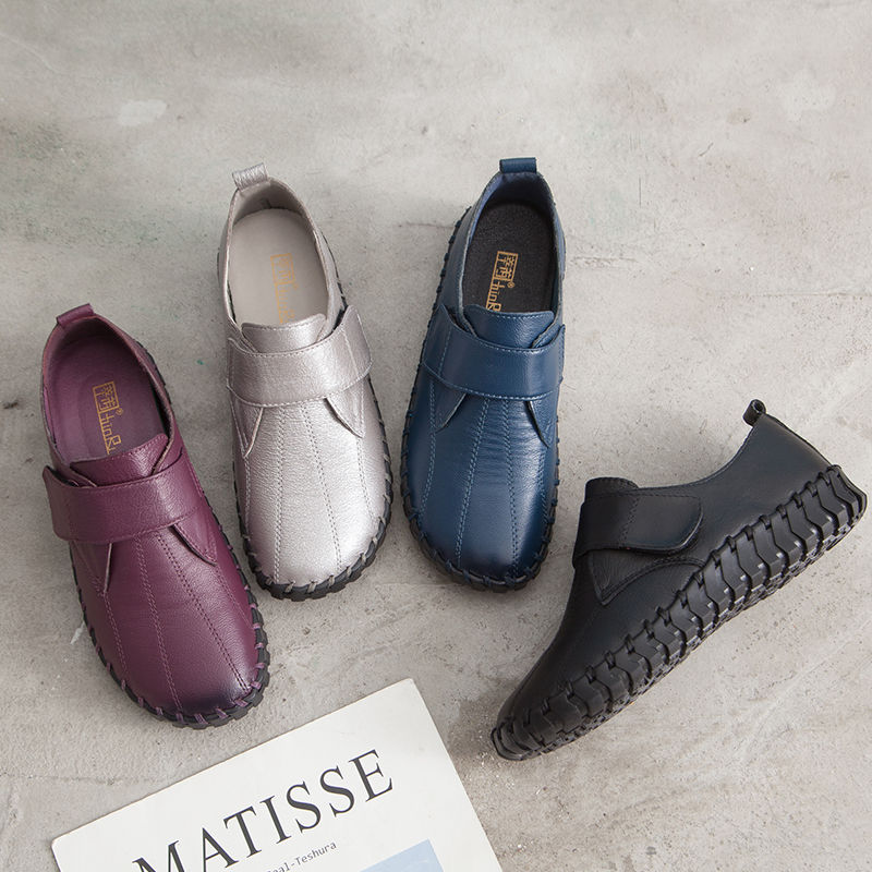 New Top Quality Ballet Flats W - Leather Work Flats Women review and price