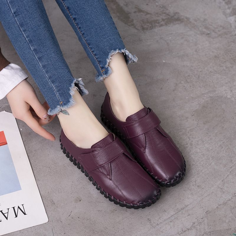 New Top Quality Ballet Flats W - Leather Work Flats Women review and price