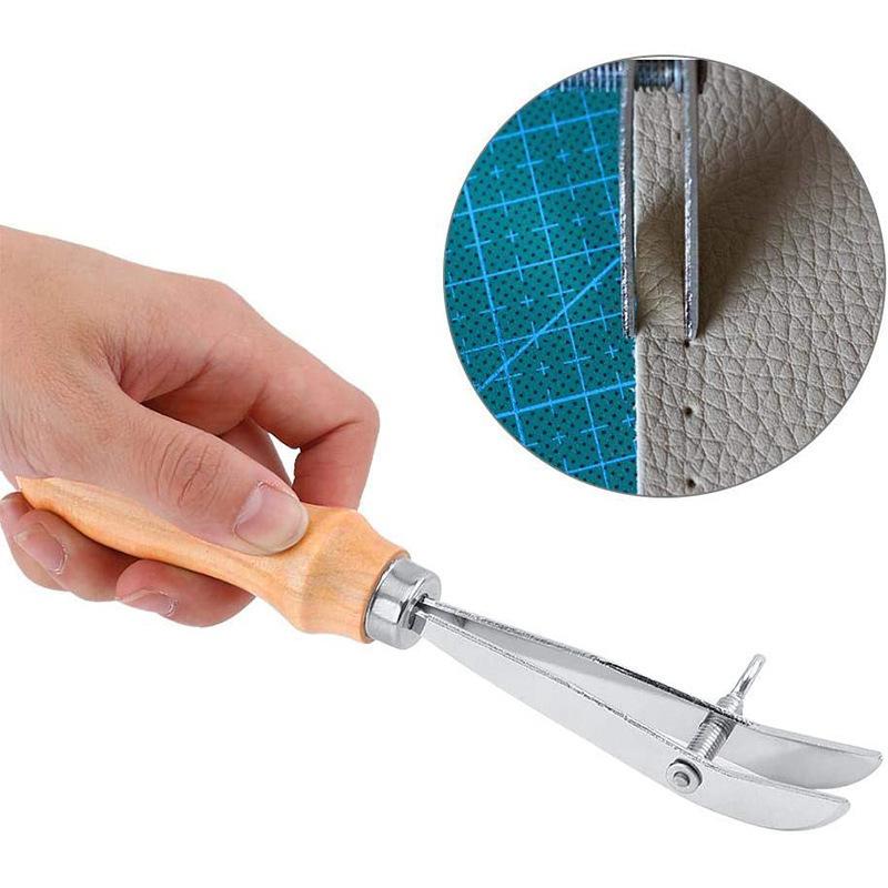 *Adjustable Leather Edge Groov - Groover Stitching Tool review and price