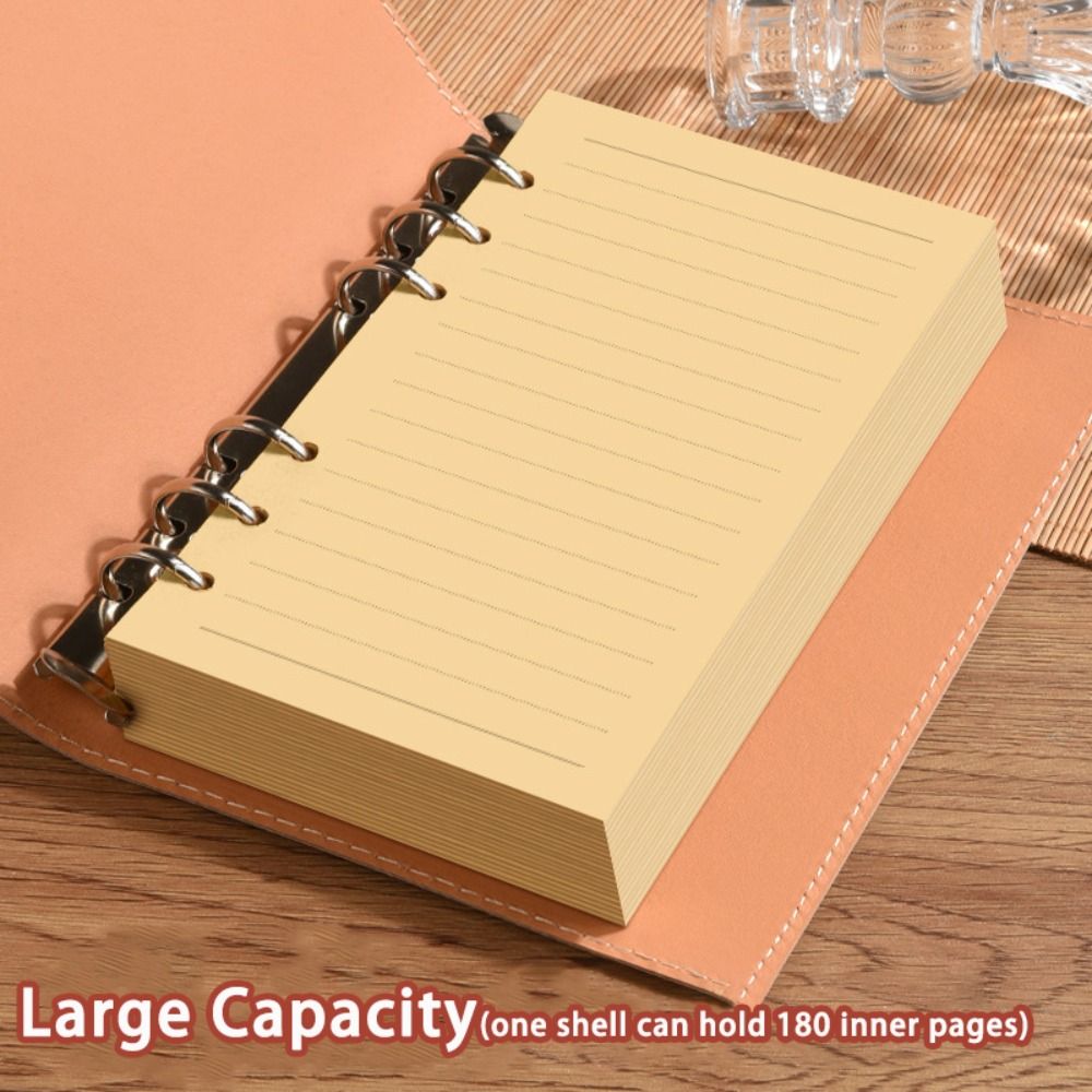 New A5/A6 Notebook Loose-leaf  - Leather Work Notebook review and price