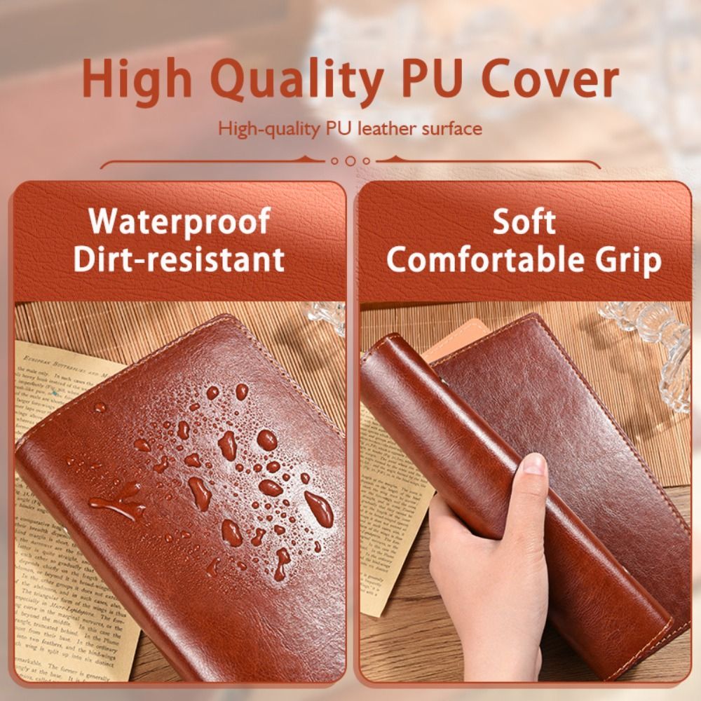New A5/A6 Notebook Loose-leaf  - Leather Work Notebook review and price