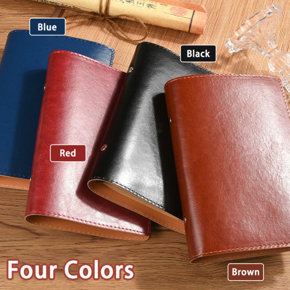 New A5/A6 Notebook Loose-leaf  - Leather Work Notebook review and price