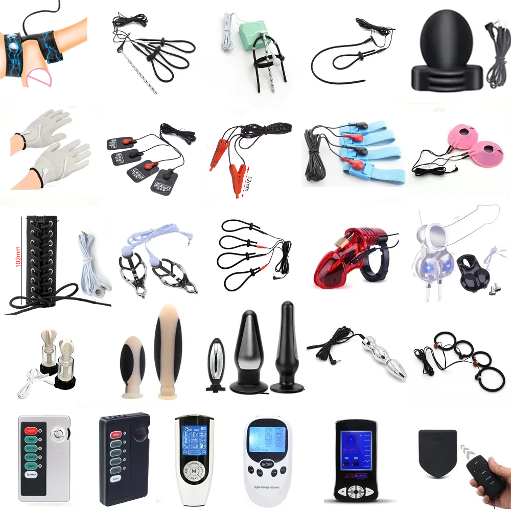 Electro E-stim Toy Massage Sti - Leatherwork Clamp review and price
