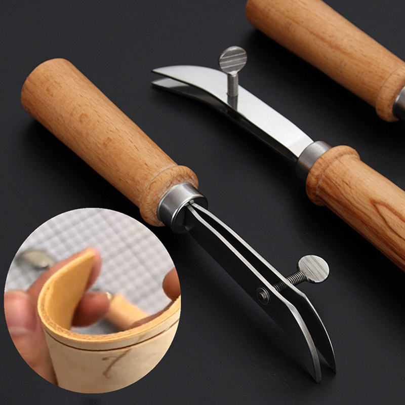 New Adjustable Leather Edge St - Groover Stitching Tool review and price
