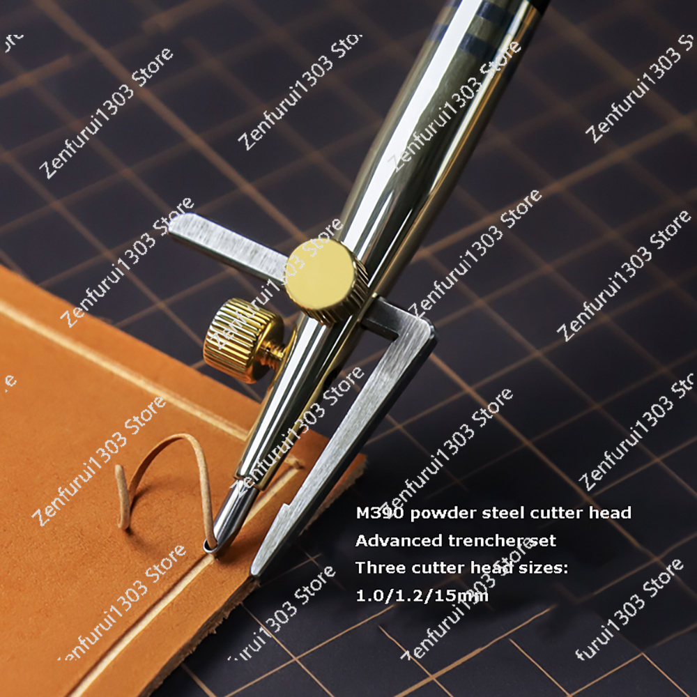 3 in 1 Leather Groover Tool Se - Groover Stitching Tool review and price