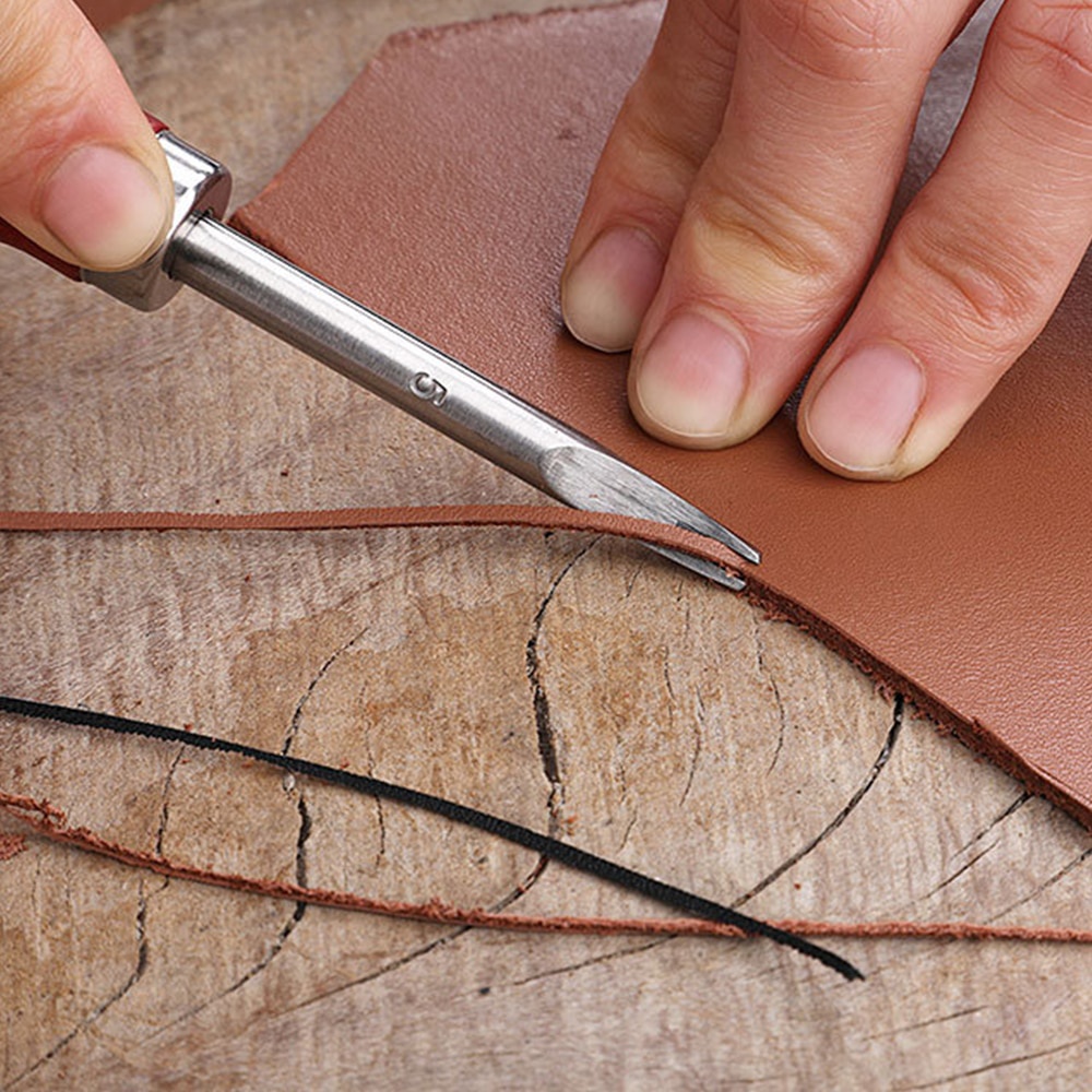 1/ 5Pcs Pack Kits Leather Edge - Leatherwork Edge Beveler review and price