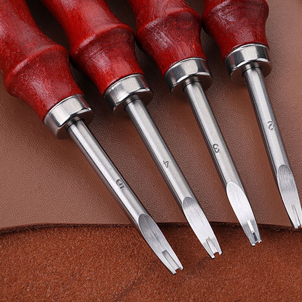 1/ 5Pcs Pack Kits Leather Edge - Leatherwork Edge Beveler review and price