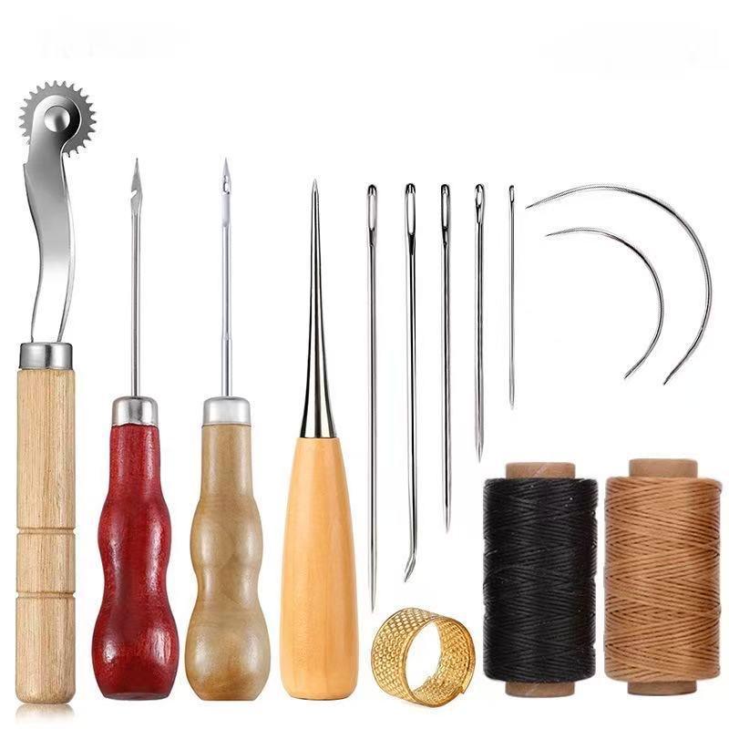 Leather Sewing Tools Kit Woode - Groover Stitching Tool review and price