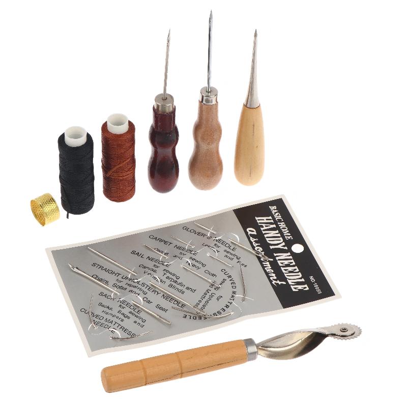 Leather Sewing Tools Kit Woode - Groover Stitching Tool review and price