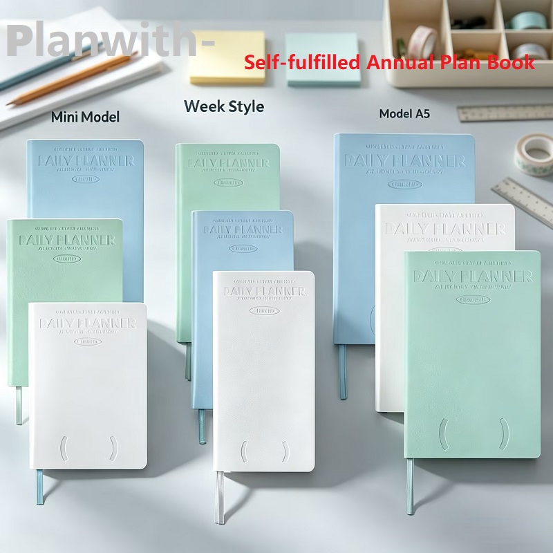 Planwith Self-dated Annual Pla - Leather Work Notebook review and price