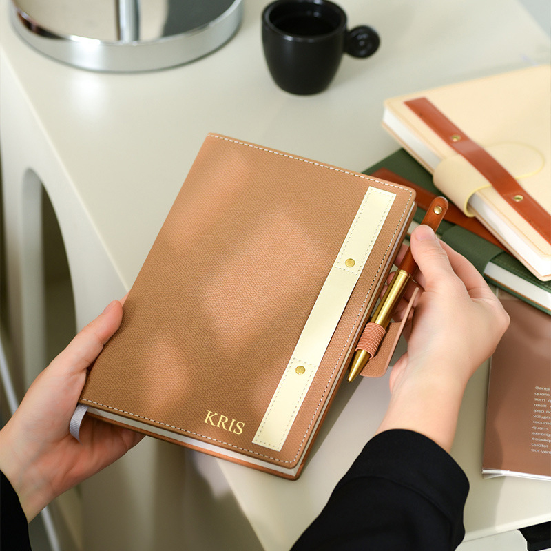 Engraving PU Cover A5 Notebook - Leather Work Notebook review and price