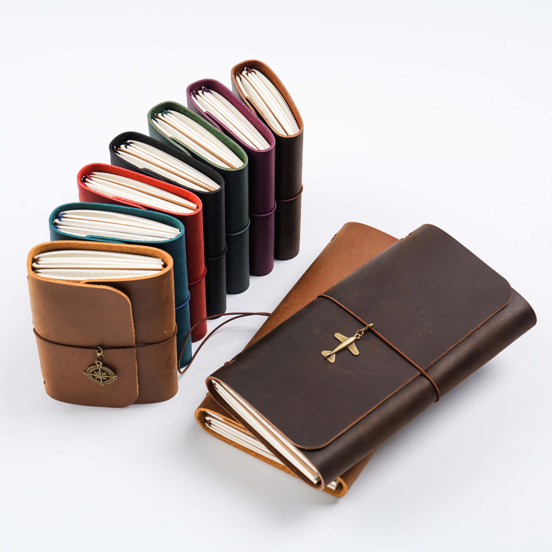 New Arrival Triple Fold TN Tra - Leather Work Notebook review and price
