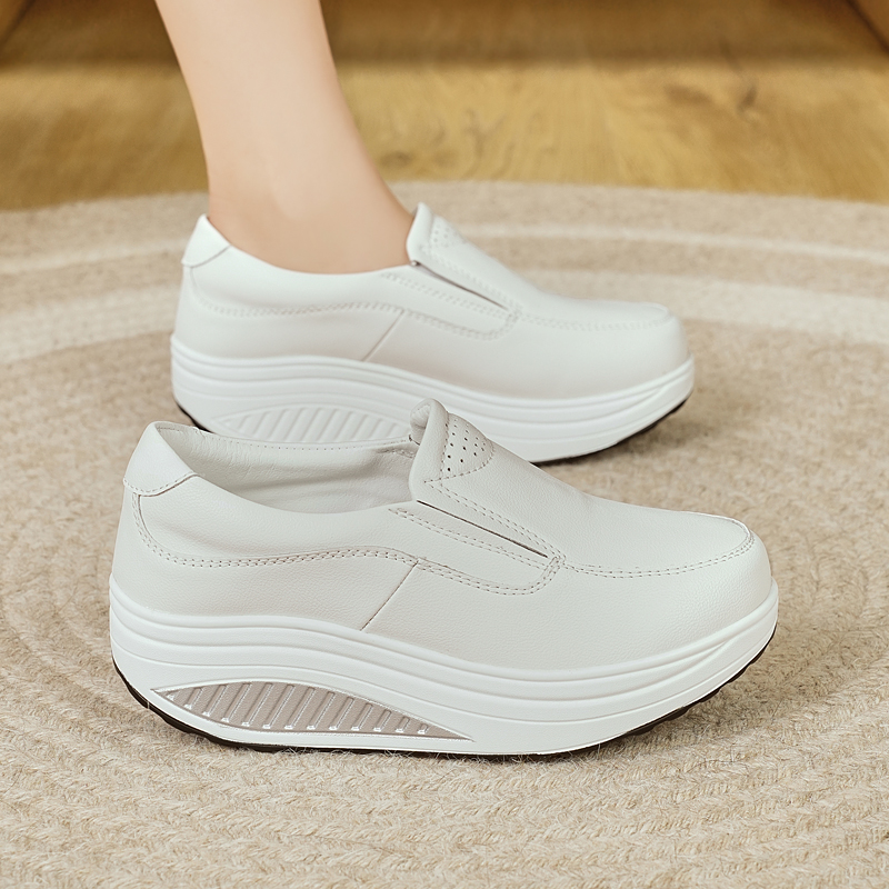 Women's Shoes Spring Genuine L - Leather Work Flats Women review and price