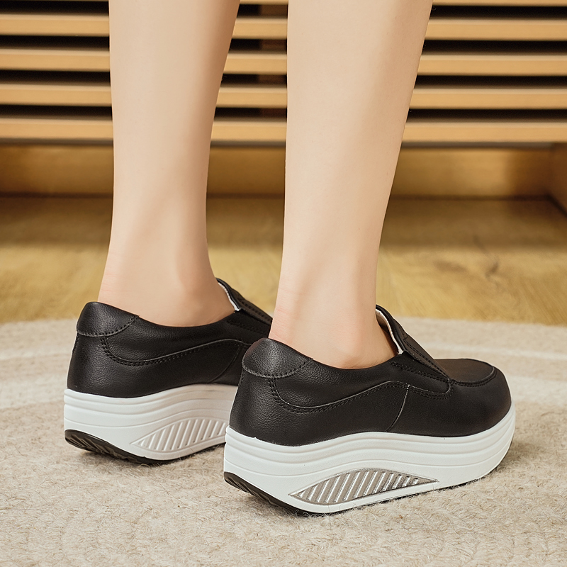 Women's Shoes Spring Genuine L - Leather Work Flats Women review and price