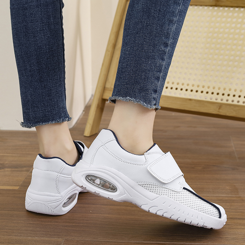 Professional Pure White Nursin - Leather Work Flats Women review and price