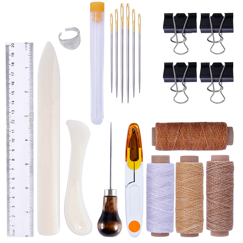 25Pcs/Set Leather Craft Sewing - Groover Stitching Tool review and price