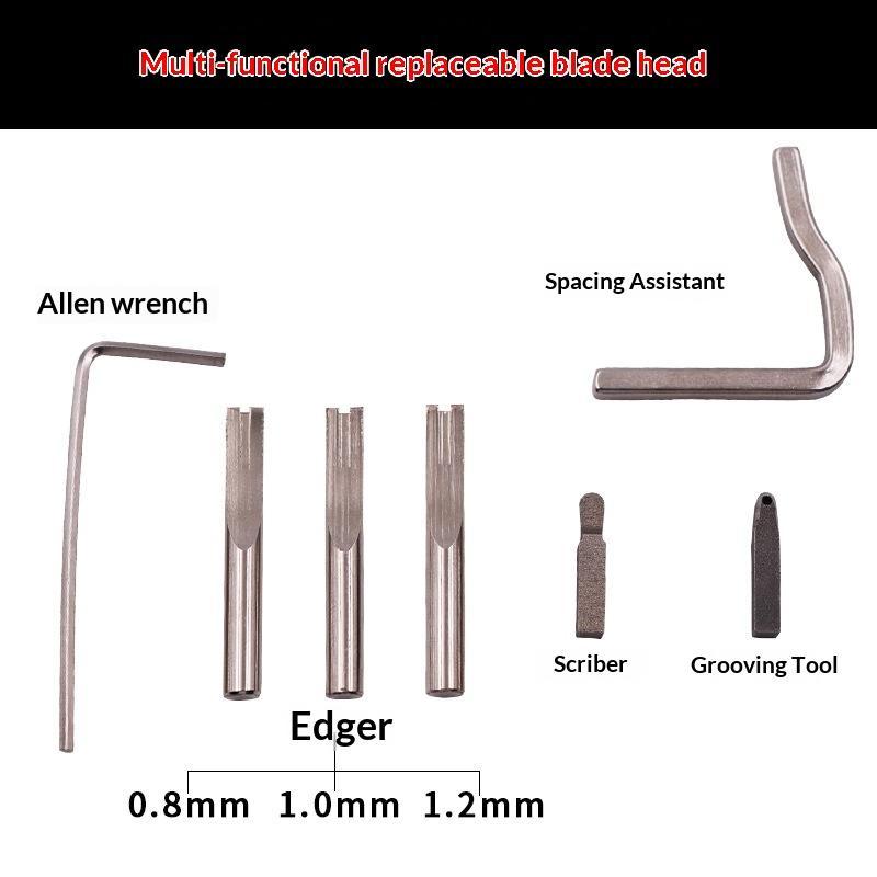 7 In 1 Leather GrooverTool,Pro - Leatherwork Edge Beveler review and price