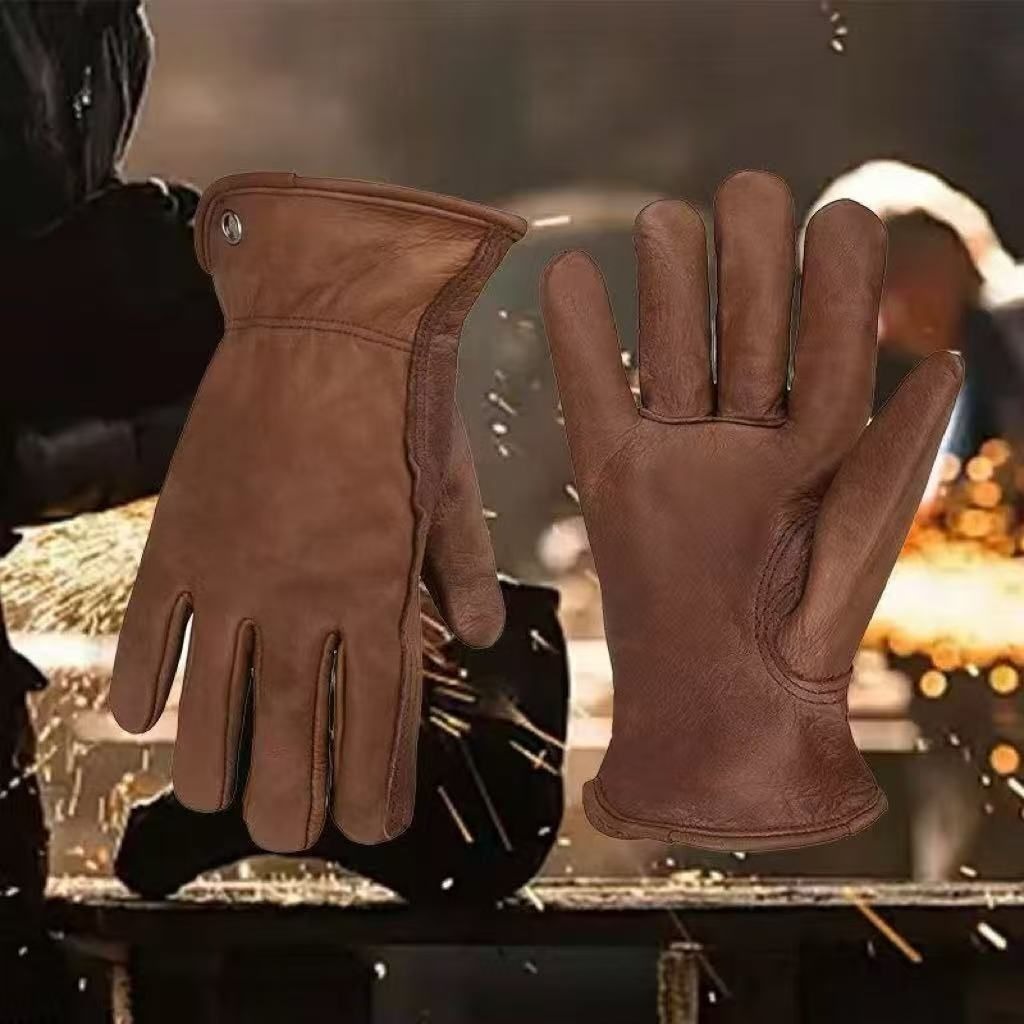 Top-Grain Cowhide Gloves Windp - Leather Work Factory review and price