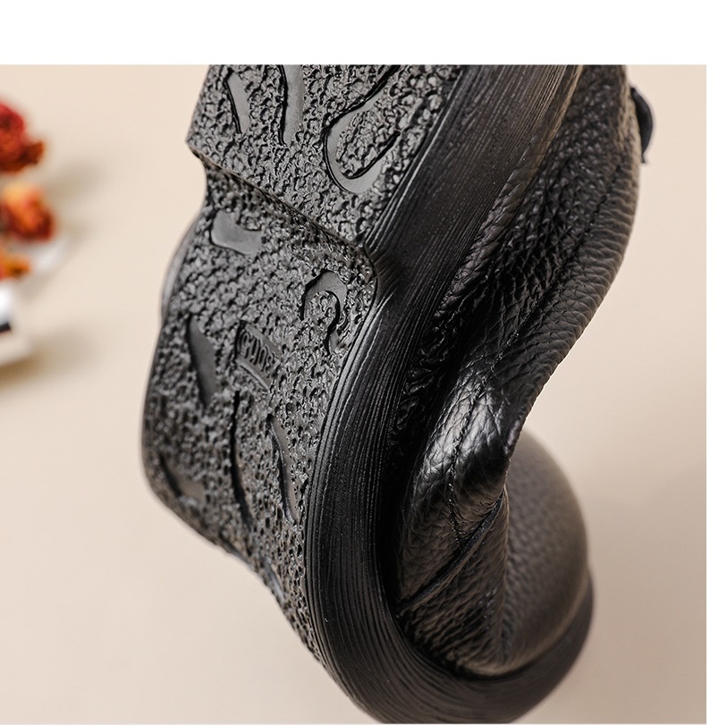 2025 Genuine Leather Loafers W - Leather Work Flats Women review and price