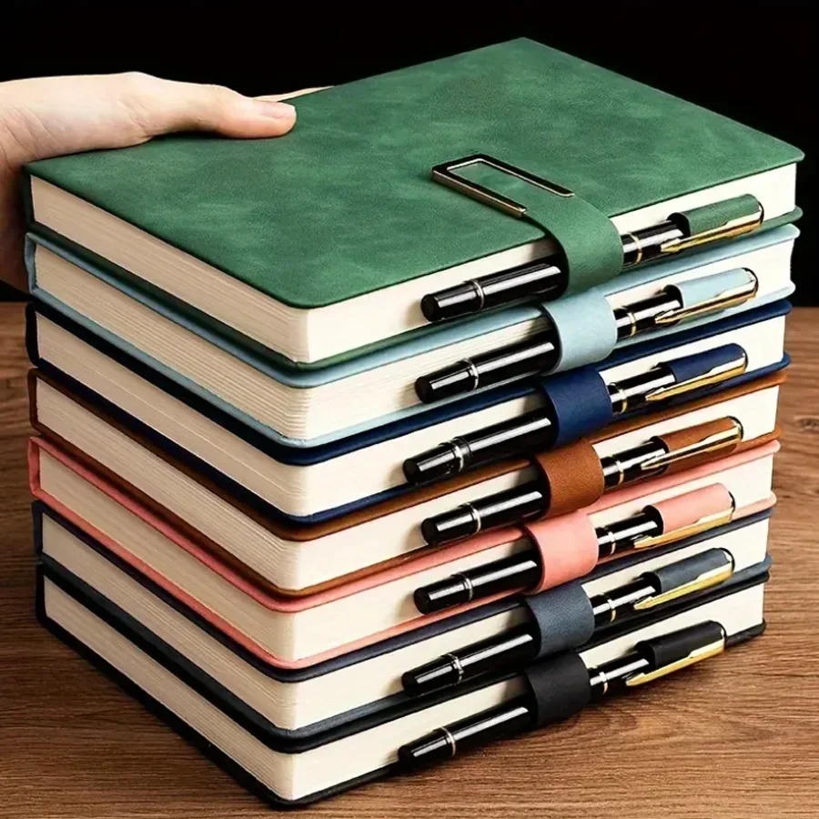 1pcs Soft-Cover Vintage A5 Lea - Leather Work Notebook review and price