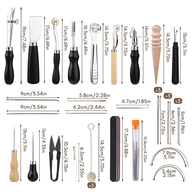 KRABALL Professional Leather C - Groover Stitching Tool review and price